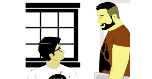 Generation Q Episode 1.7 The Bear Jao meets Genghis discussing Boys U